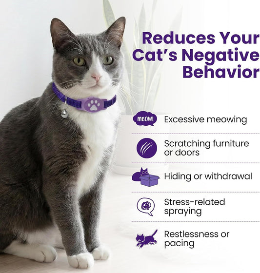 Cat Calming Collar — Breakaway Pheromone, Stress Relief
