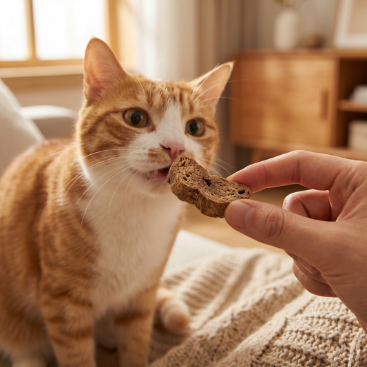 Freeze-Dried Beef Liver Cat Treats: Single-Ingredient, Human-Grade