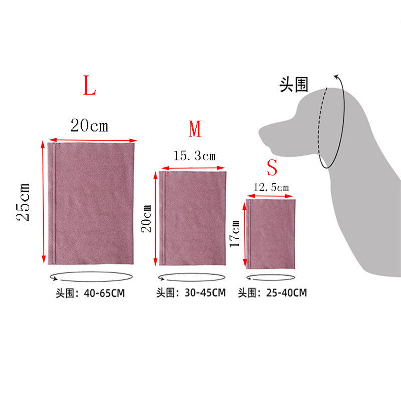 QuietEars Noise-Reducing Dog Hood — Calming Earmuffs for Storms & Fireworks