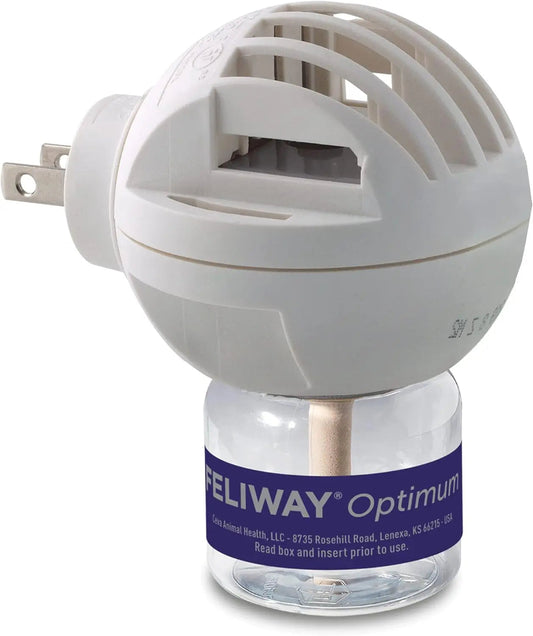 Feliway Optimum Cat Calming Diffuser Starter Kit