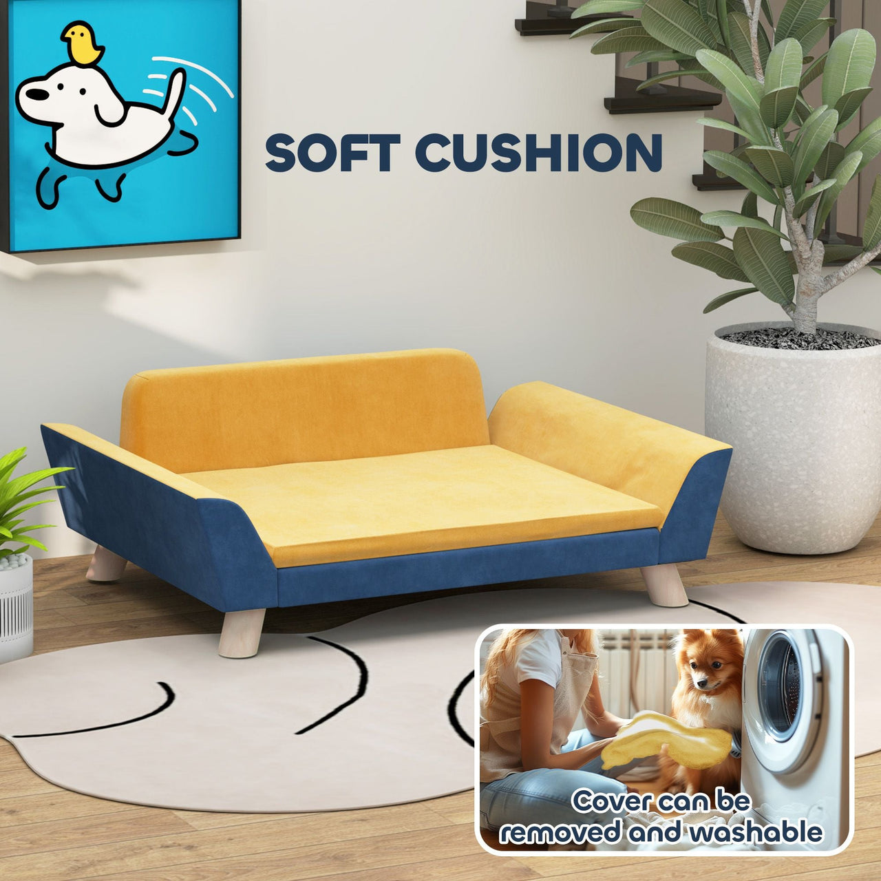 Apollo’s Corner Orange Dream Pet Bed - Apollo's Corner