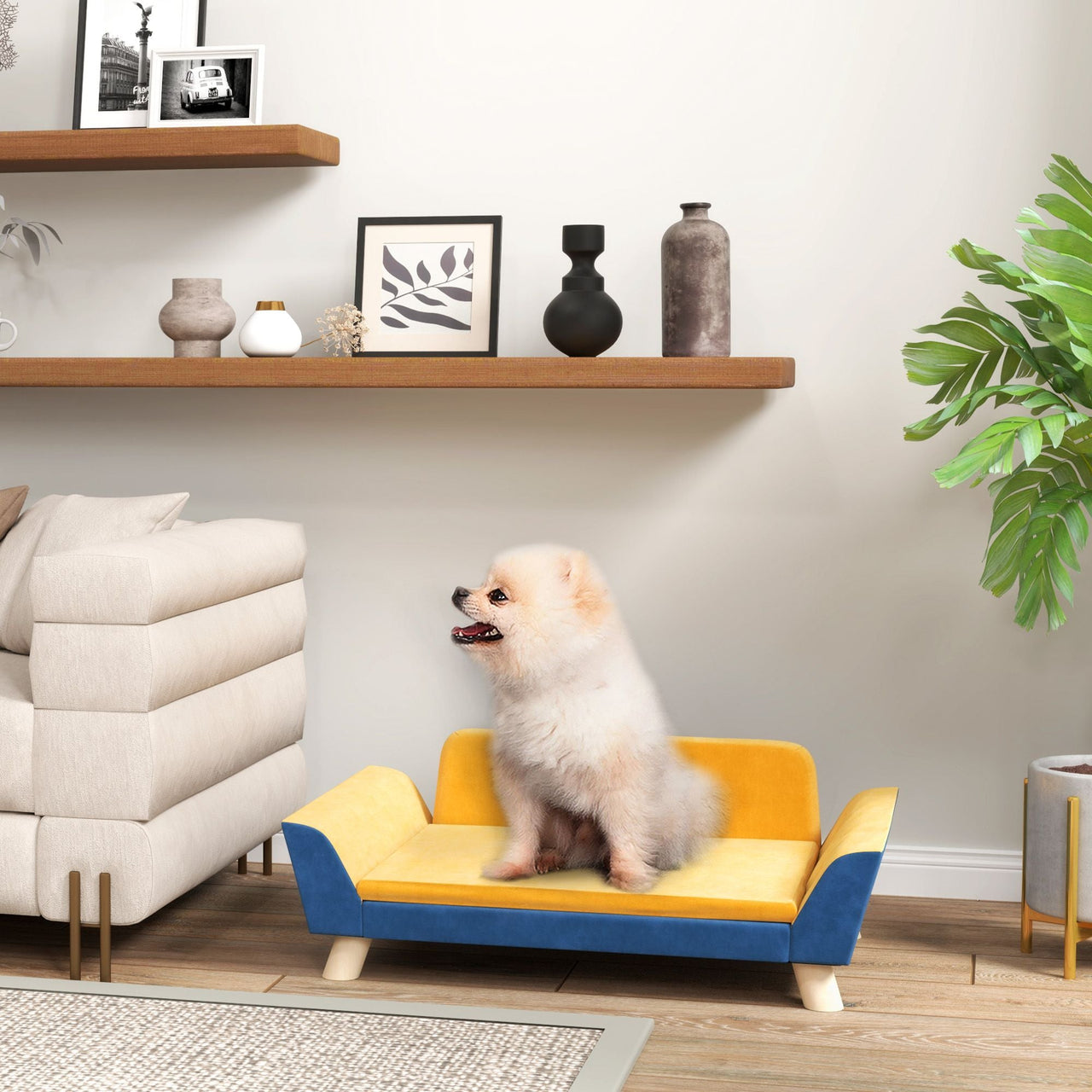 Apollo’s Corner Orange Dream Pet Bed - Apollo's Corner