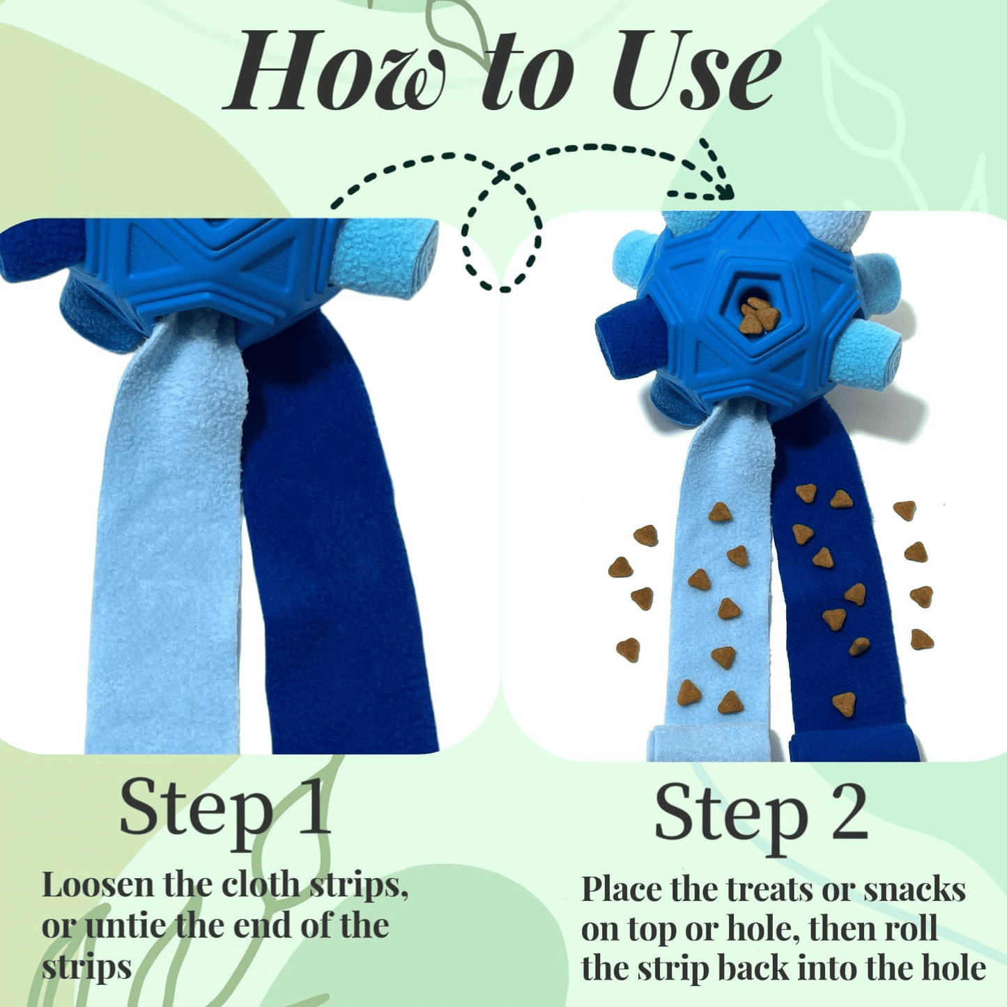 Blue Snuffle Puzzle Ball – Interactive Dog Treat Dispenser & Slow Feeder - Apollo's Corner
