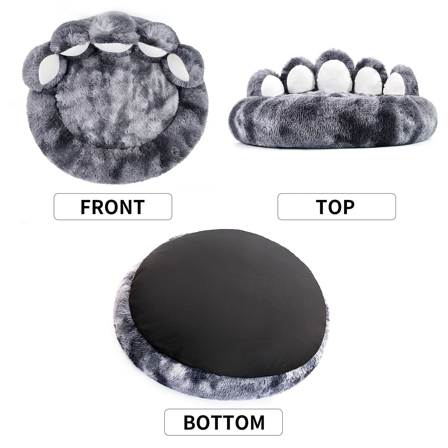 Cute Dog Bed Bear Paw Shape Pet Bed - Dog Beds & Furniture for Small and Medium Dogs, Cat Beds for Indoor Cats - Apollo's Corner
