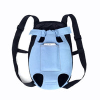 Denim Pet Dog Backpack Outdoor Travel Dog Cat Carrier Bag for Small Dogs Puppy Kedi Carring Bags Pets Products Trasportino Cane - Apollo's Corner