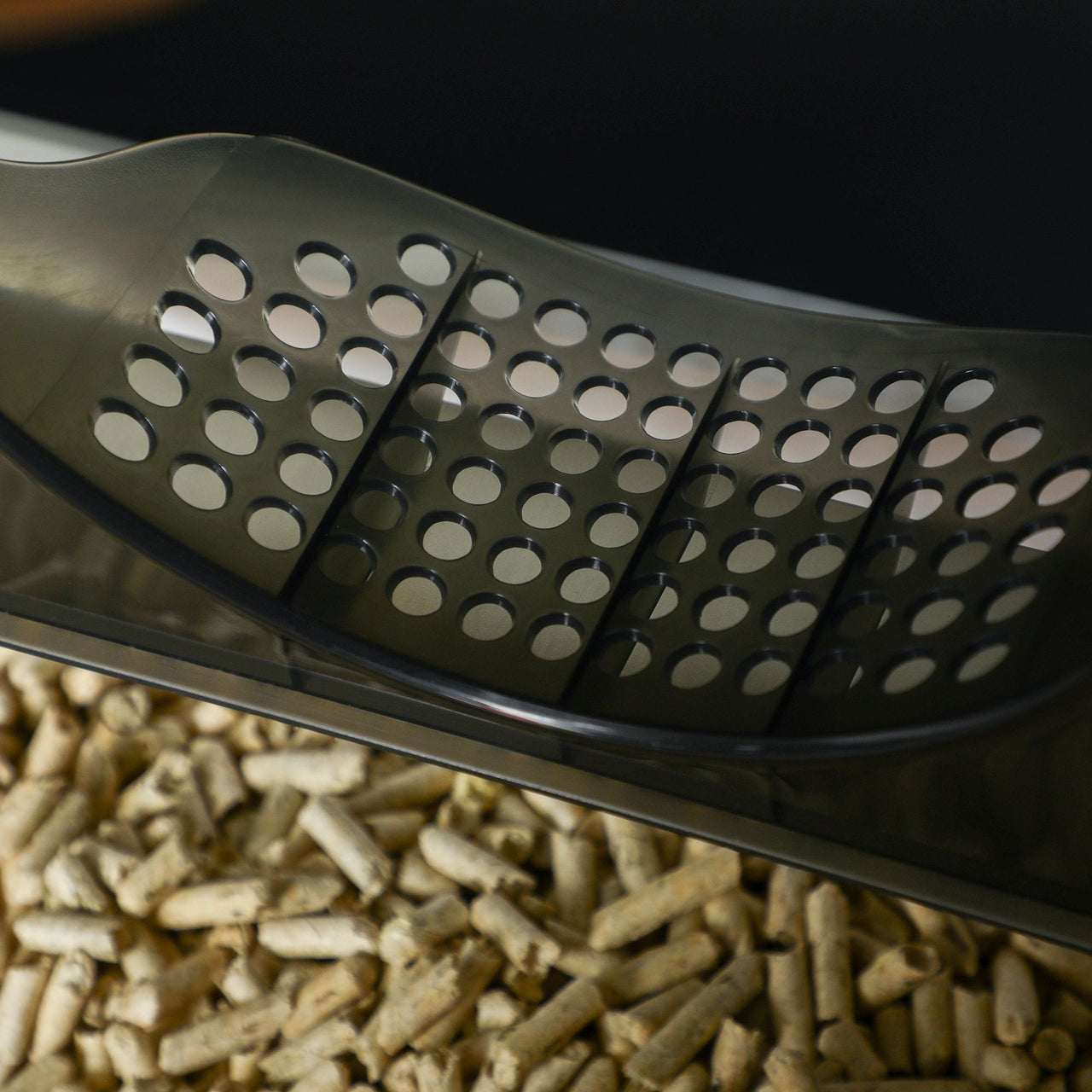 Gray Sanctuary Hooded Litter Pan - Apollo's Corner