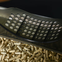 Gray Sanctuary Hooded Litter Pan - Apollo's Corner