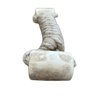 hemp rope + coffee wood toy - Apollo's Corner