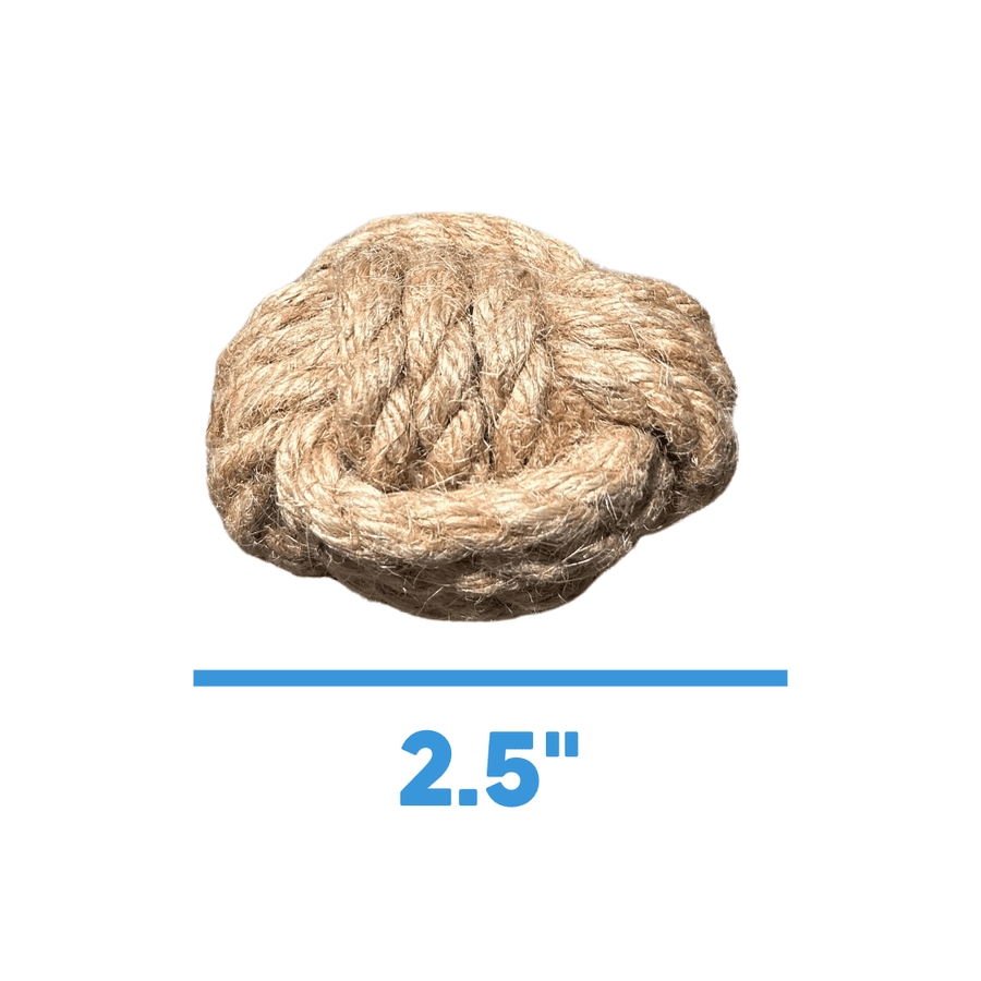 hemp rope dog tug toy - Apollo's Corner