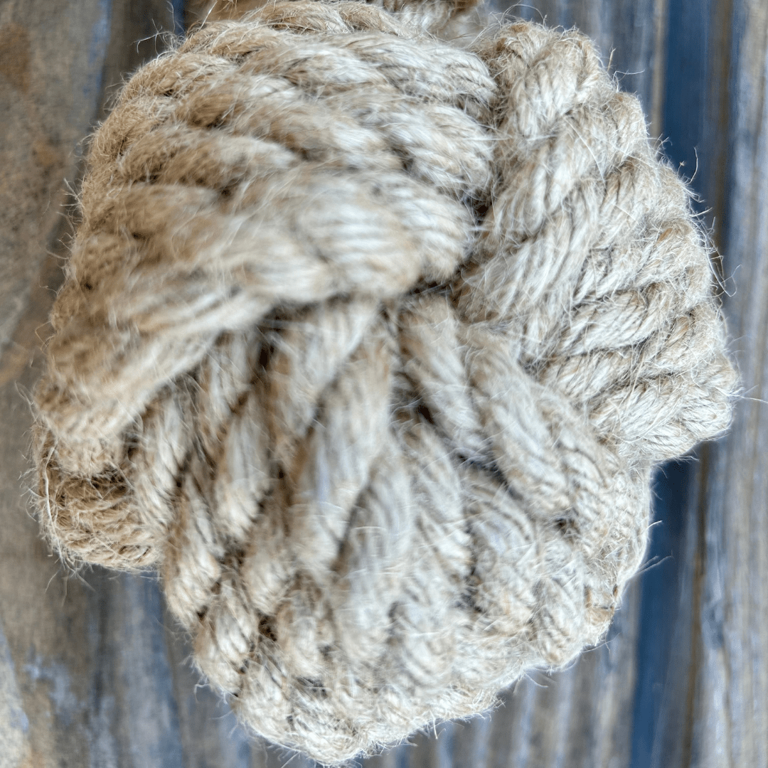 hemp rope dog tug toy - Apollo's Corner