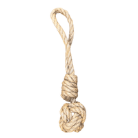 hemp rope dog tug toy - Apollo's Corner