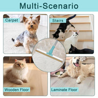 Say goodbye to pet hair with our Adjustable Long Handle Pet Hair Remover! Perfect for your furry friends’ mess on furniture, cars, and beyond! 🐾✨ #PetHairSolution #FurFreeHome - Apollo's Corner