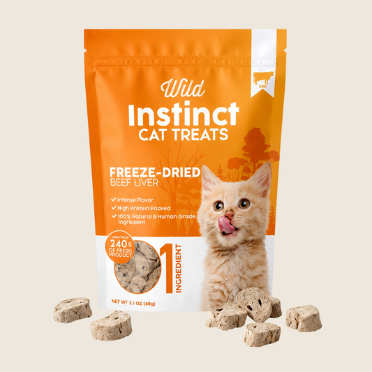 Freeze-Dried Beef Liver Cat Treats: Single-Ingredient, Human-Grade