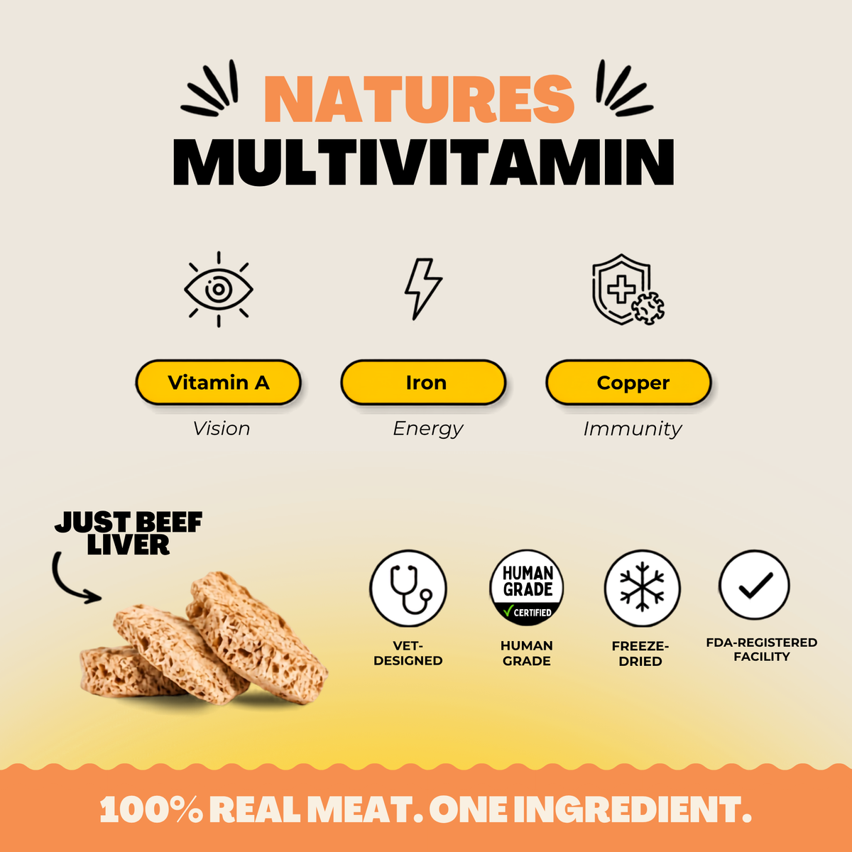 Freeze-Dried Beef Liver Cat Treats: Single-Ingredient, Human-Grade