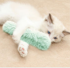 1Pc Plush Cat Pillow; Contains catnip and ringing paper; cat chew toys - Apollo's Corner