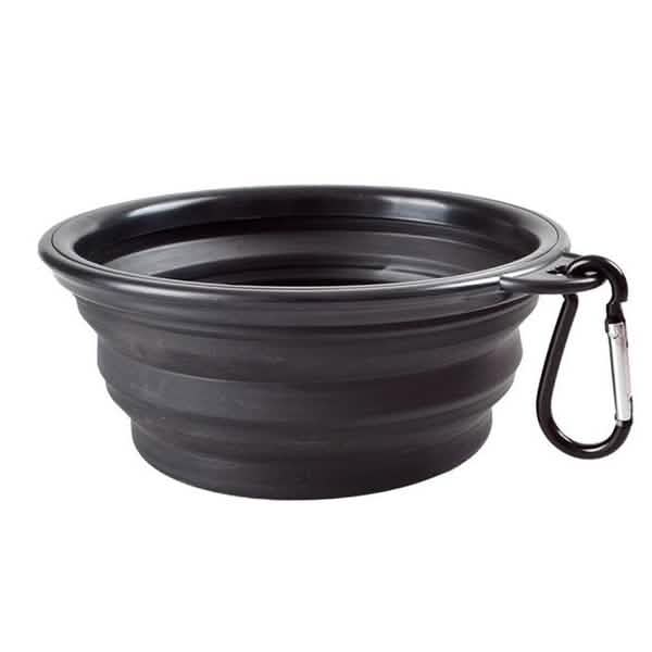 TrailBowl Collapsible Travel Bowls (2-Pack) — Food & Water for Walks & Road Trips