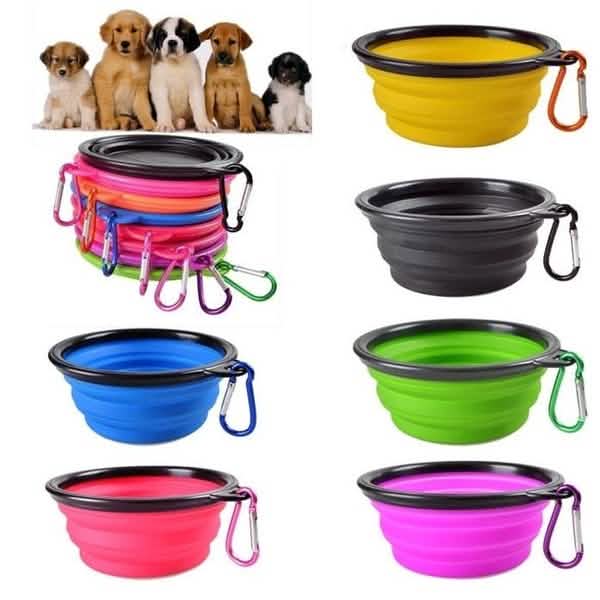 TrailBowl Collapsible Travel Bowls (2-Pack)