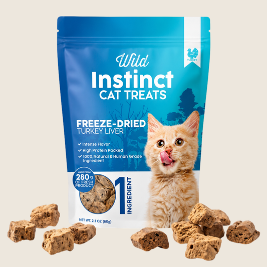 Freeze-Dried Turkey Liver Cat Treats: Single-Ingredient, Human-Grade