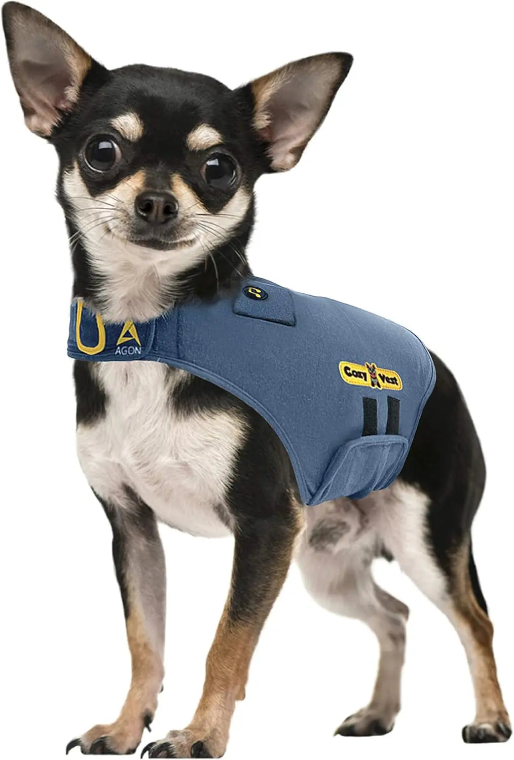 CalmCloak 3-in-1 Dog Anxiety Vest — Music & Aromatherapy (XXS–XXL)