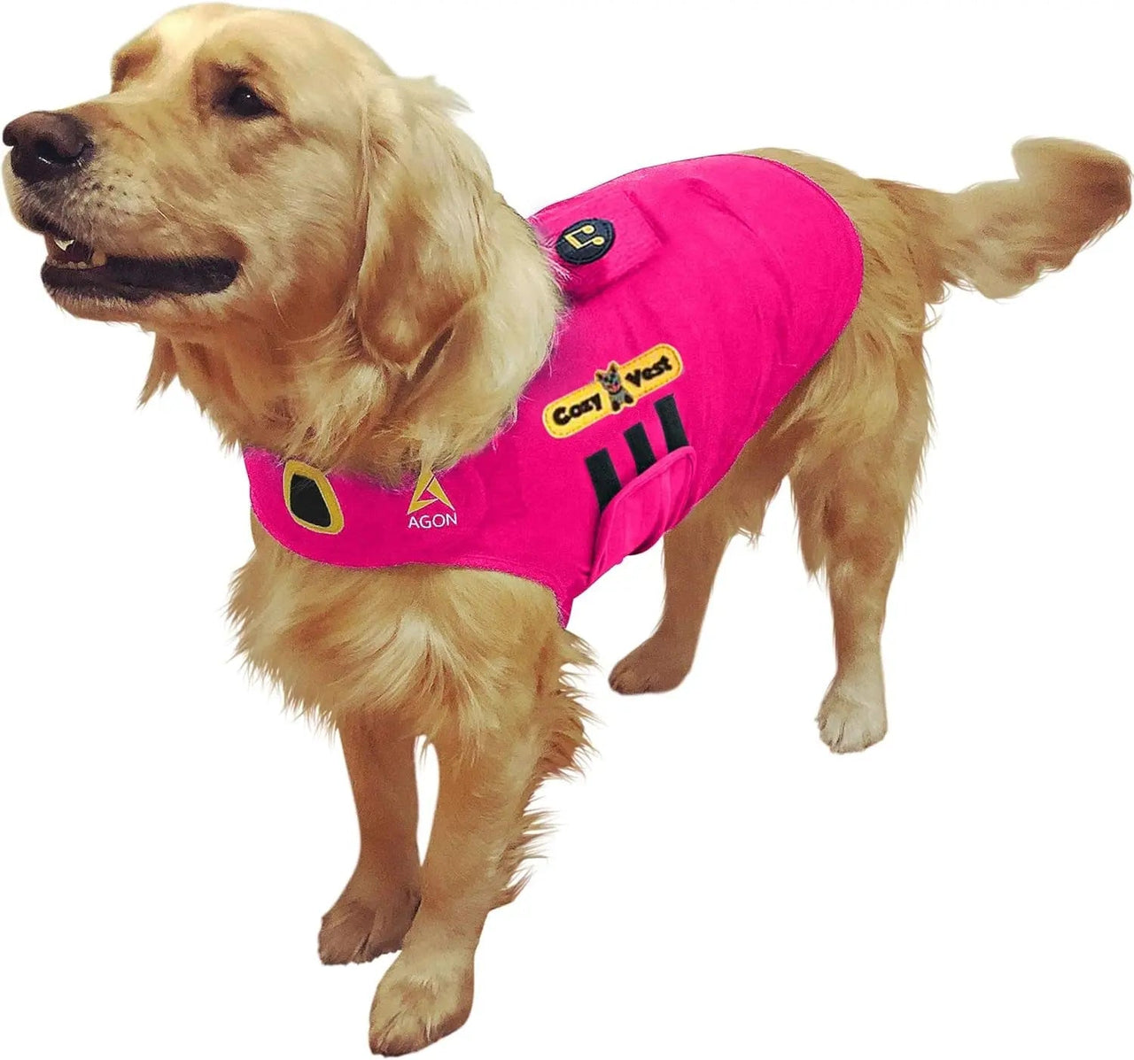 CalmCloak 3-in-1 Dog Anxiety Vest — Music & Aromatherapy (XXS–XXL)