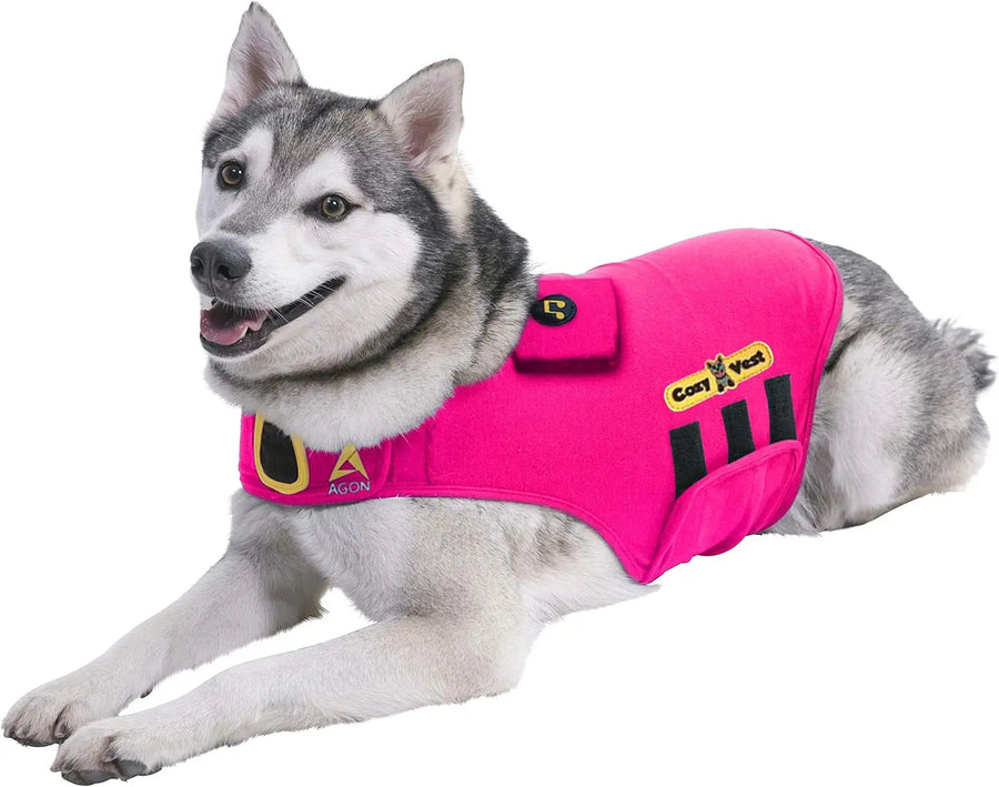 CalmCloak 3-in-1 Dog Anxiety Vest — Music & Aromatherapy (XXS–XXL)