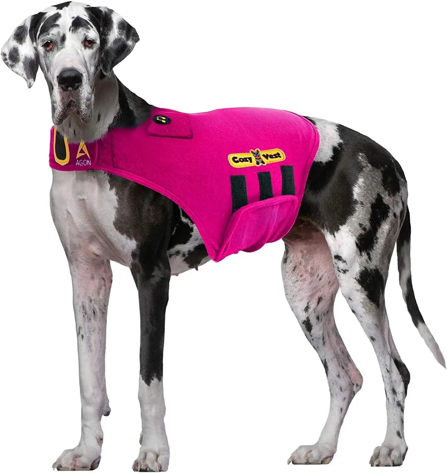 CalmCloak 3-in-1 Dog Anxiety Vest — Music & Aromatherapy (XXS–XXL)