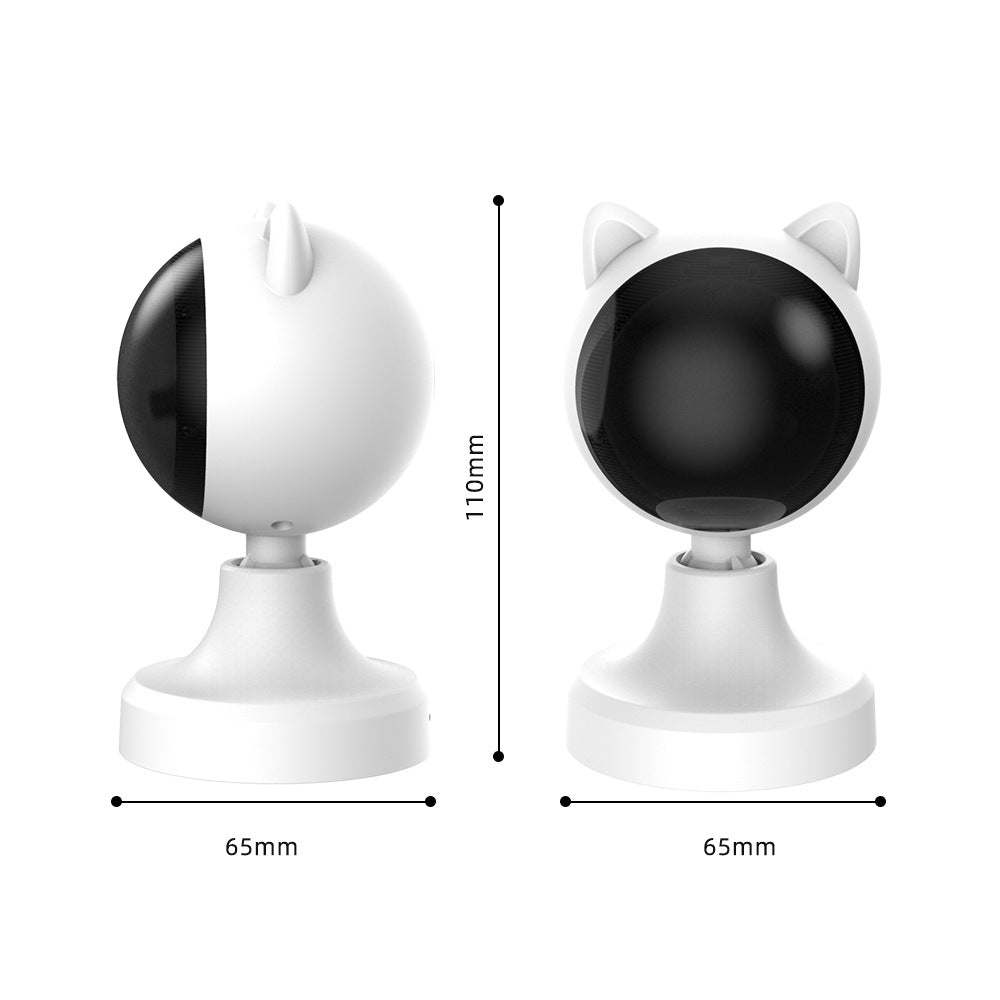 Automatic laser cat toy, side view