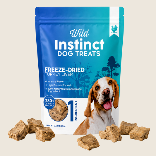 Freeze-Dried Turkey Liver Dog Treats: Single-Ingredient, Human-Grade