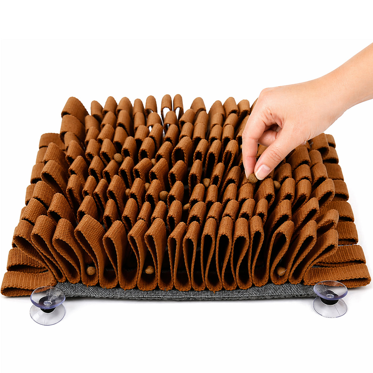 Pet Life Sniffer Grip Snuffle Mat — Anti-Skid Suction Foraging Mat