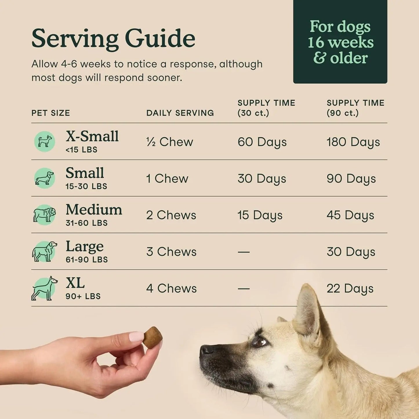 Fera Pets Hip & Joint Soft Chews for Dogs — Glucosamine & MSM