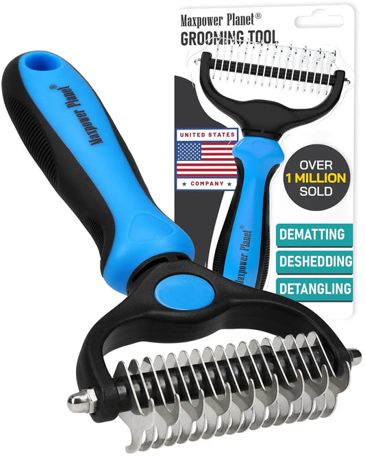 Maxpower Dual-Sided Deshedding Rake