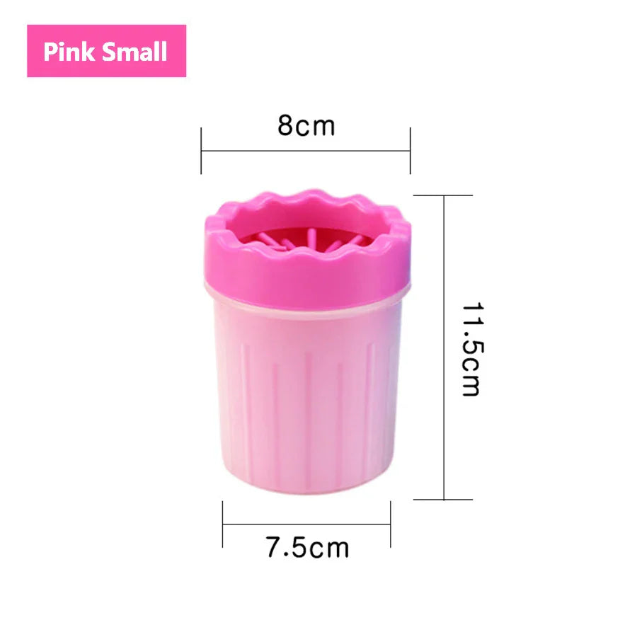 PawRinse Portable Paw Washer — Silicone Cleaning Cup for Muddy Walks