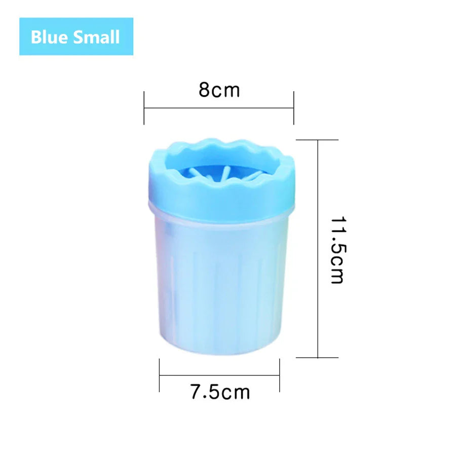 PawRinse Portable Paw Washer — Silicone Cleaning Cup for Muddy Walks