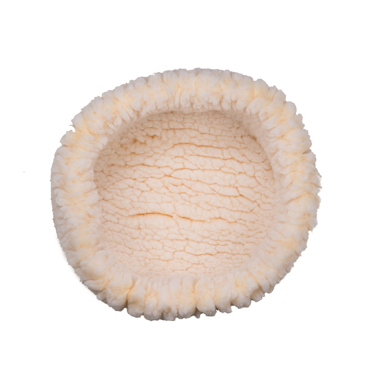 HuggleFleece HuggleSnuggler round fleece cat bed