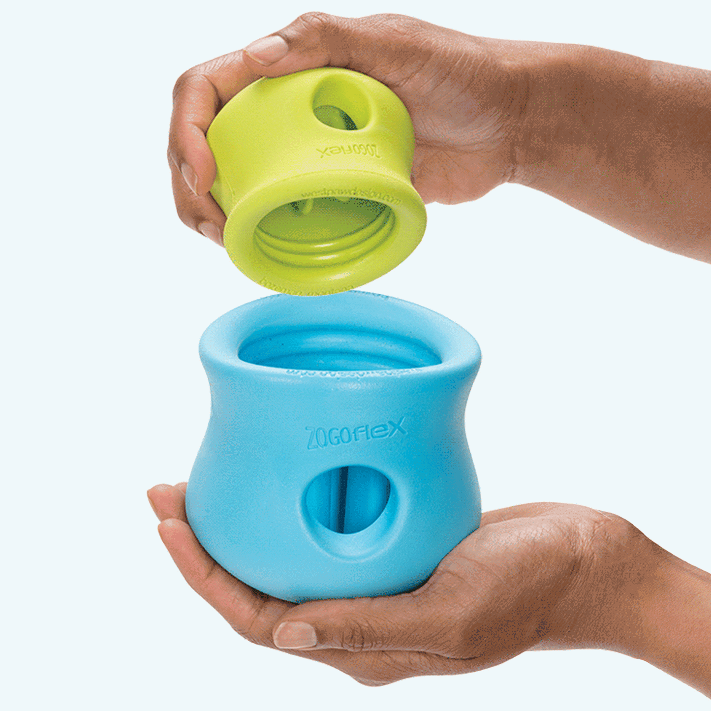 West Paw Toppl Puzzle Feeder — Slow Feeder & Enrichment Treat Toy for Dogs