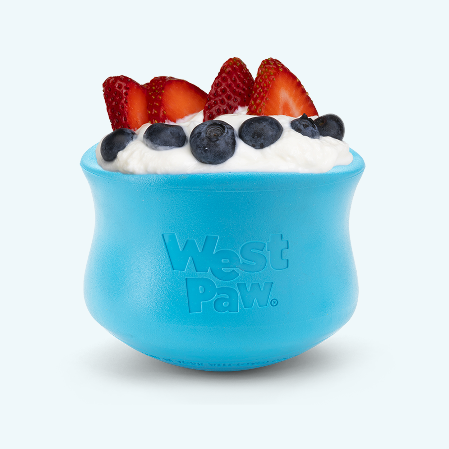 West Paw Toppl Puzzle Feeder — Slow Feeder & Enrichment Treat Toy for Dogs