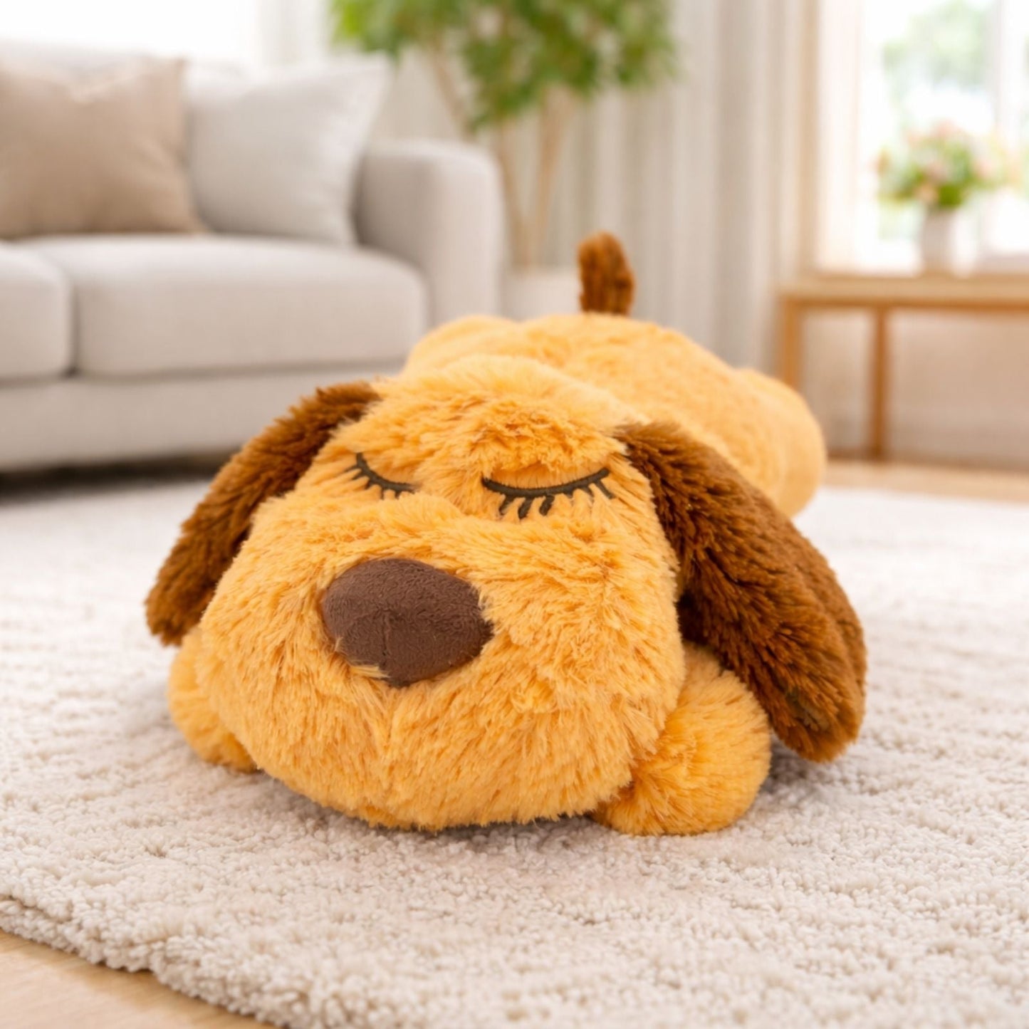 Zen Pup Heartbeat Calming Toy — Puppy Anxiety Relief for Crates, Storms & Sleep