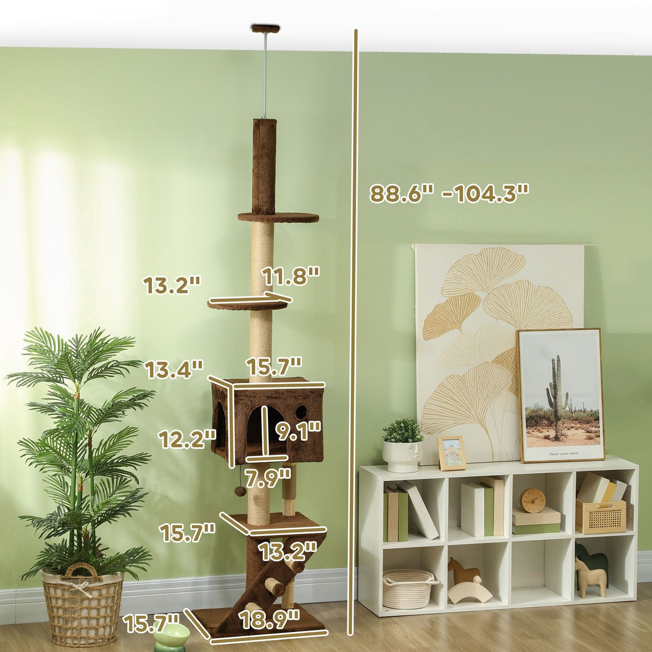 Apollo’s Corner Sky Loft Cat Tower - Apollo's Corner