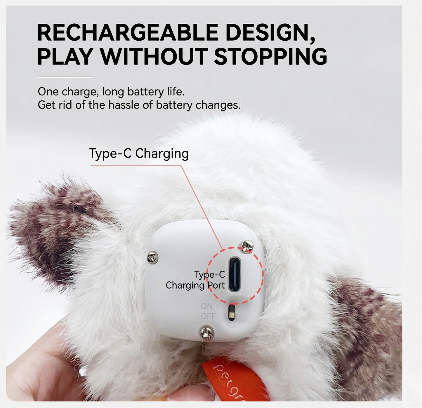Flutter Sparrow Interactive Cat Toy — Flapping Wings & Chirp