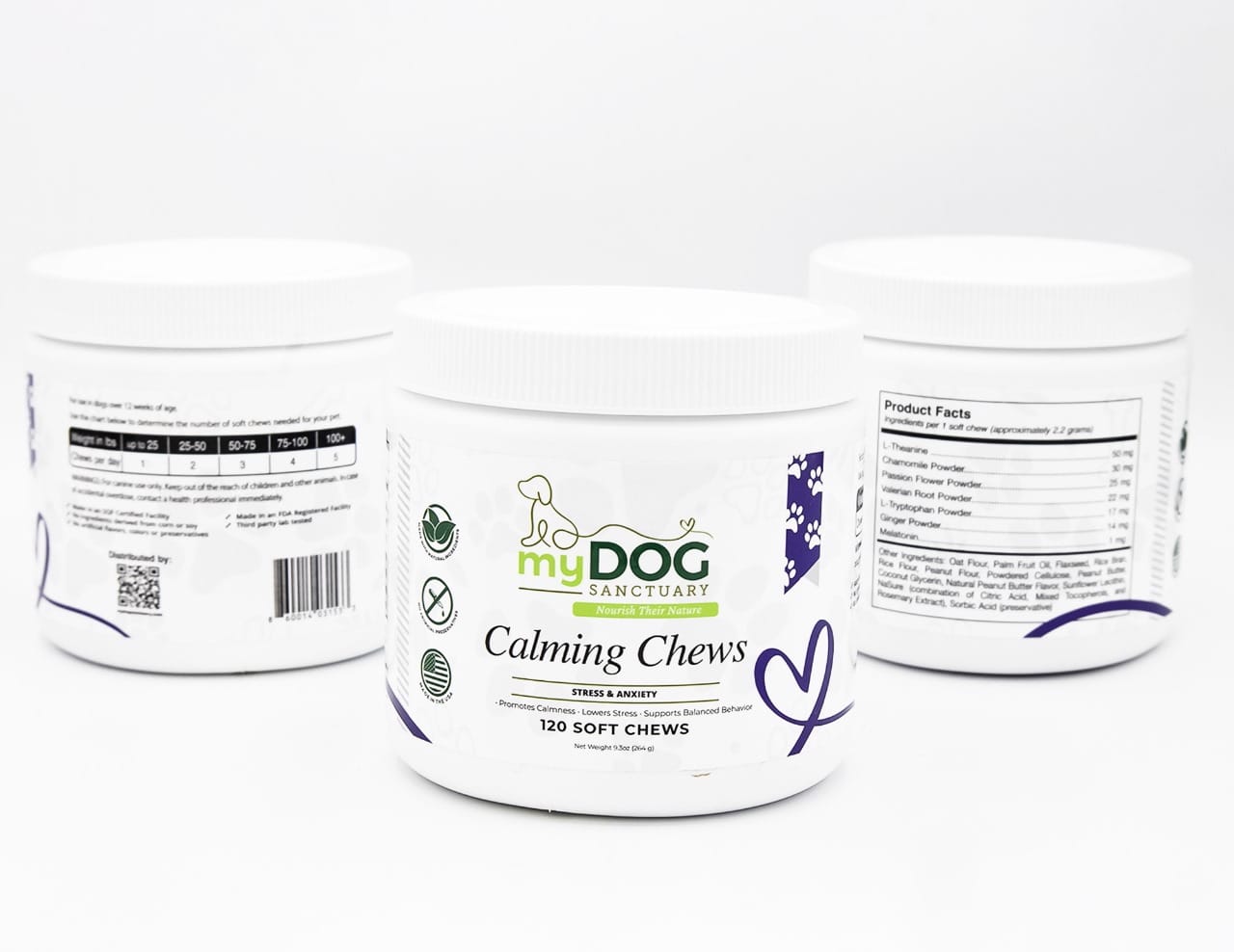 Tranquil Haven Calming Chews — Storm, Travel & Separation Support (120 ct)
