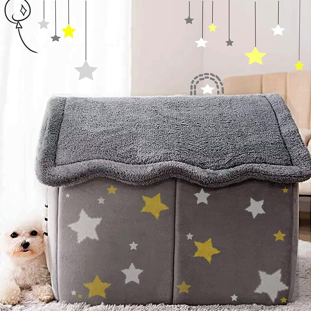 CalmDen Memory Foam Dog Cave Bed — Enclosed Comfort for Anxious & Senior Dogs