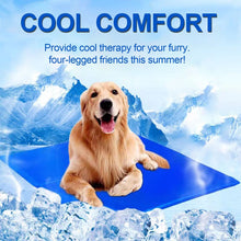 Dog Cooling Mat, Pet Cooling Mat for Dogs and Cats, Pressure Activated Dog Cooling Pad, No Water or Refrigeration Needed, Non - Toxic Gel - Apollo's Corner
