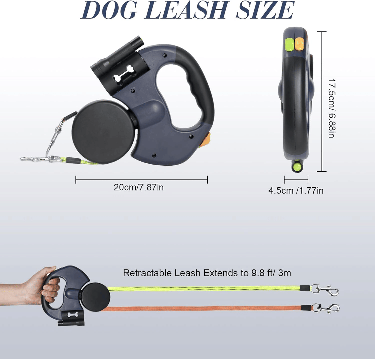 Double Paws Swivel Lead - Apollo's Corner
