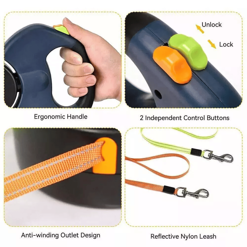 Double Paws Swivel Lead - Apollo's Corner