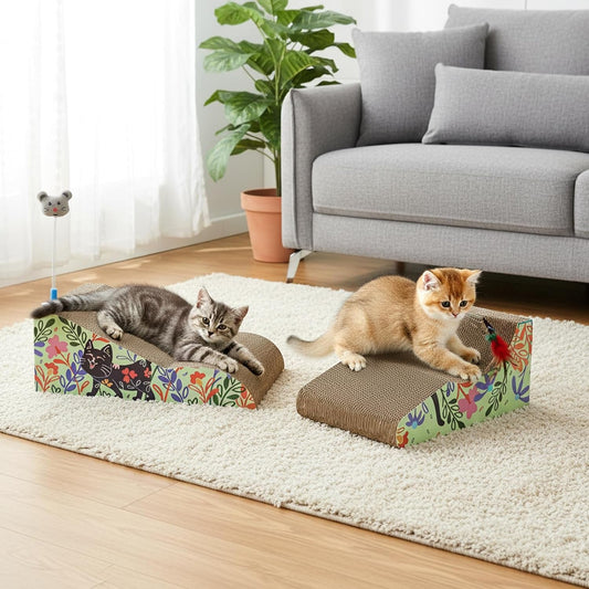 ClawNook 2-in-1 Cat Scratcher Lounge