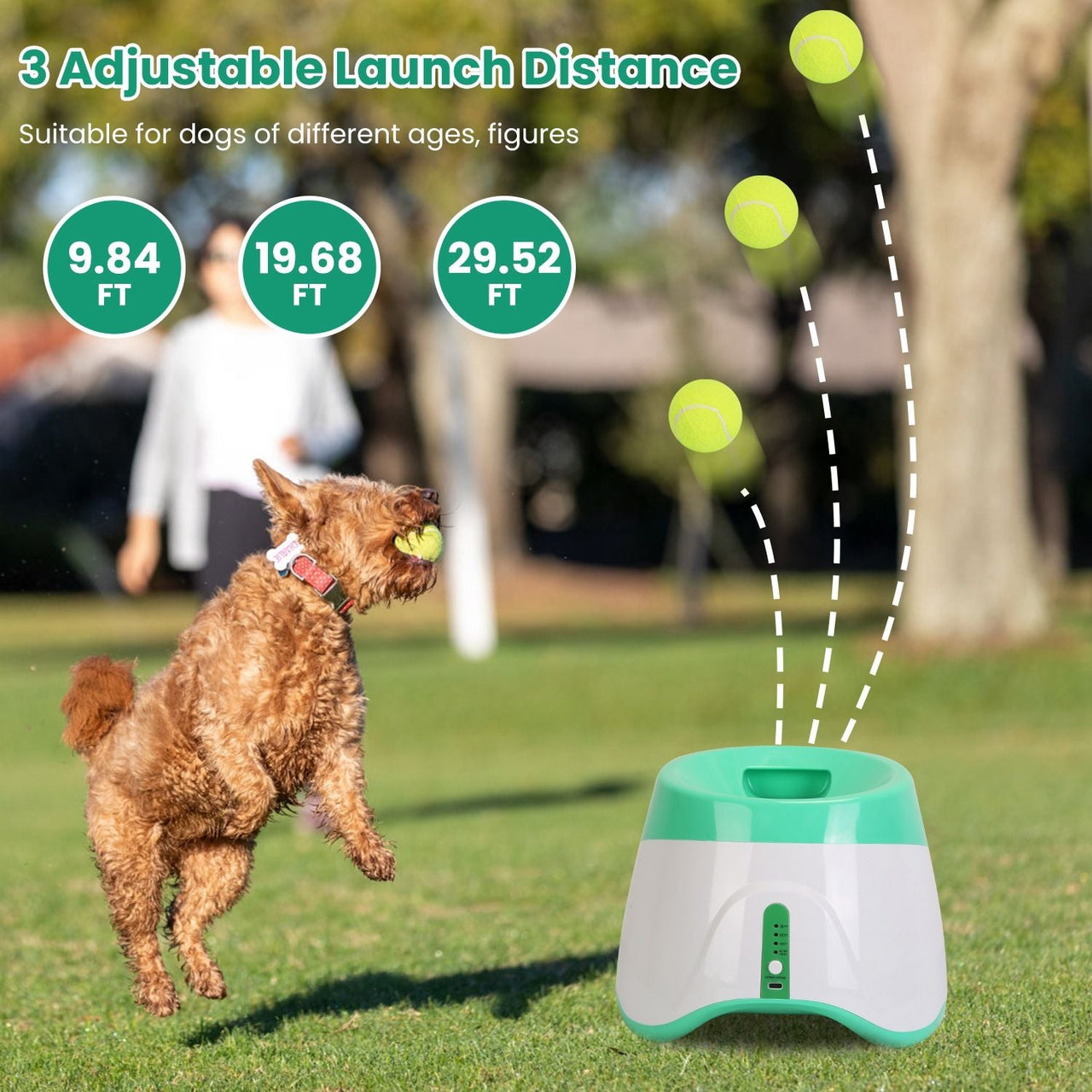 FetchPro Automatic Dog Ball Launcher - Apollo's Corner