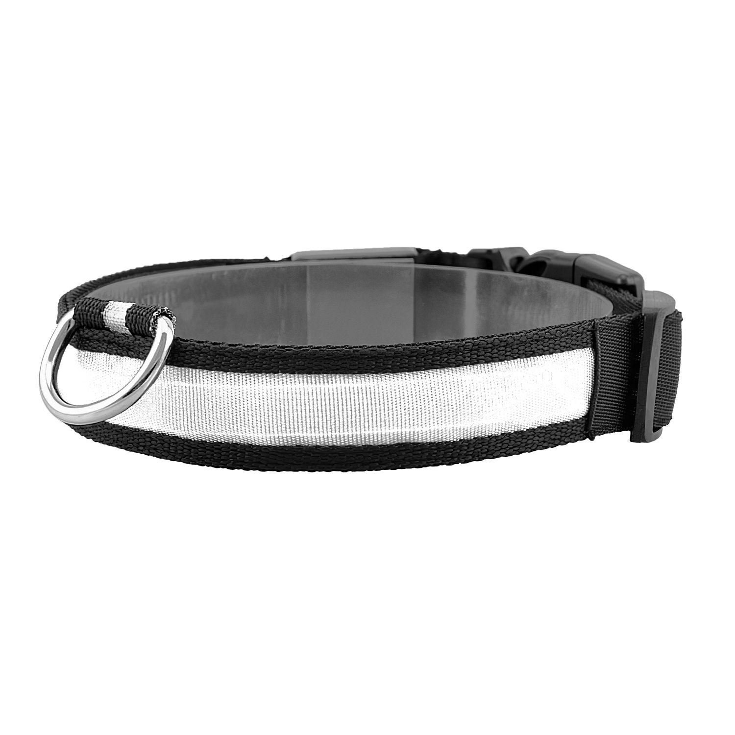 LED Dog Collar USB Rechargeable Adjustable Dog Safety Collar Night Safety Flashing Luminous Light up Collar - Apollo's Corner