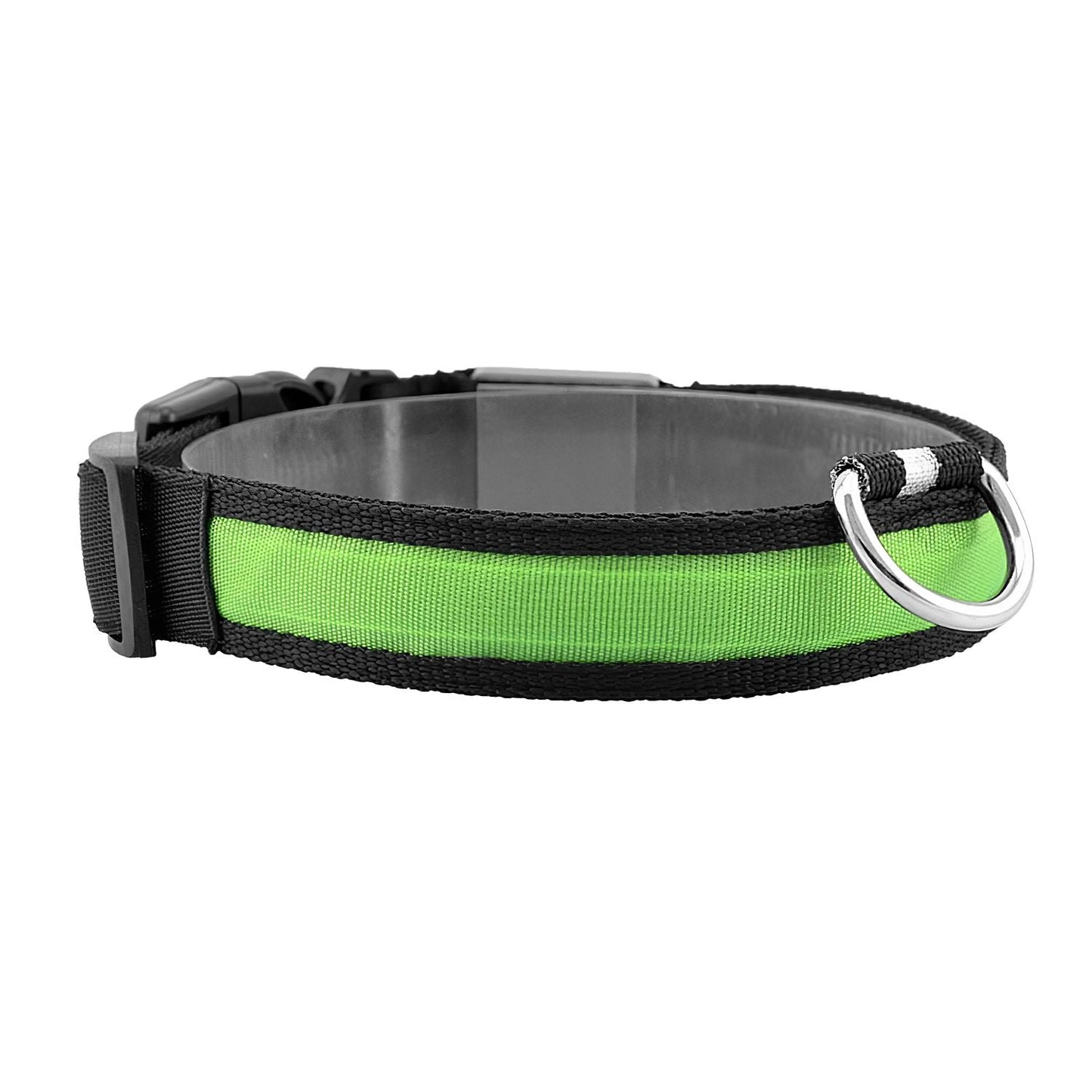 LED Dog Collar USB Rechargeable Adjustable Dog Safety Collar Night Safety Flashing Luminous Light up Collar - Apollo's Corner