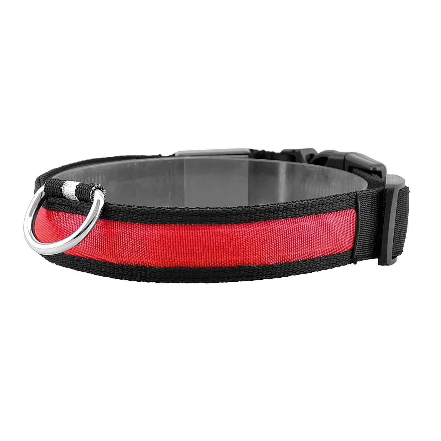 LED Dog Collar USB Rechargeable Adjustable Dog Safety Collar Night Safety Flashing Luminous Light up Collar - Apollo's Corner