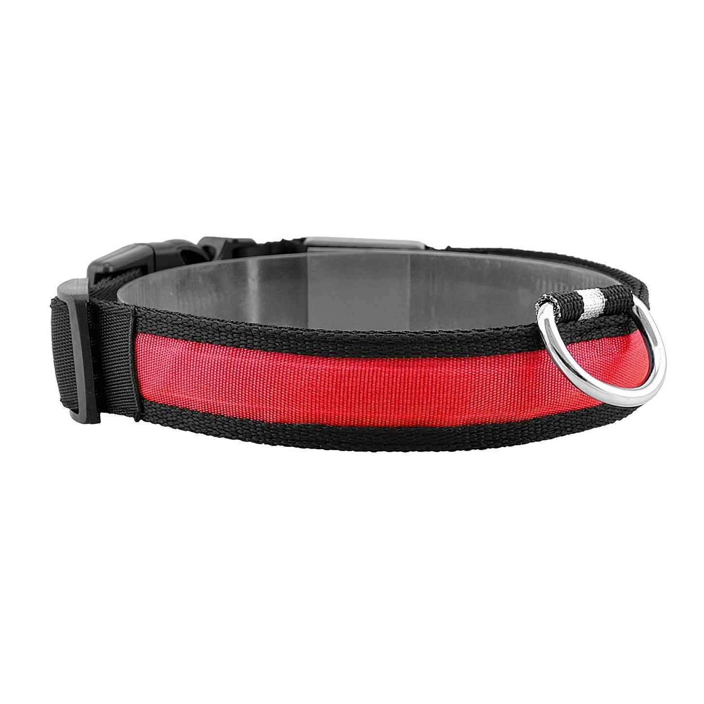 LED Dog Collar USB Rechargeable Adjustable Dog Safety Collar Night Safety Flashing Luminous Light up Collar - Apollo's Corner
